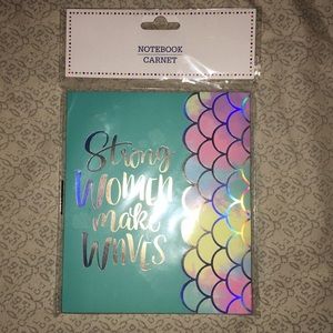 Mermaid Inspired Small Notebook Teal/Tie Dye Color